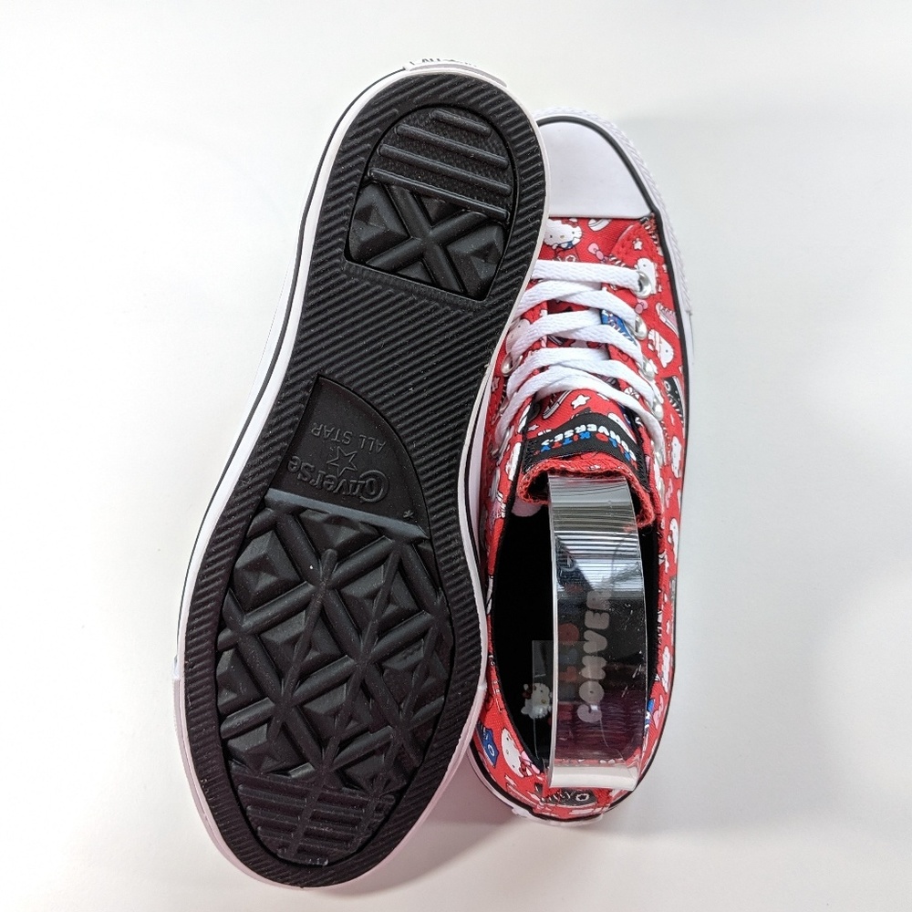⬇️Converse x Hello Kitty All Star Low Fiery Red - Picture 5 of 7